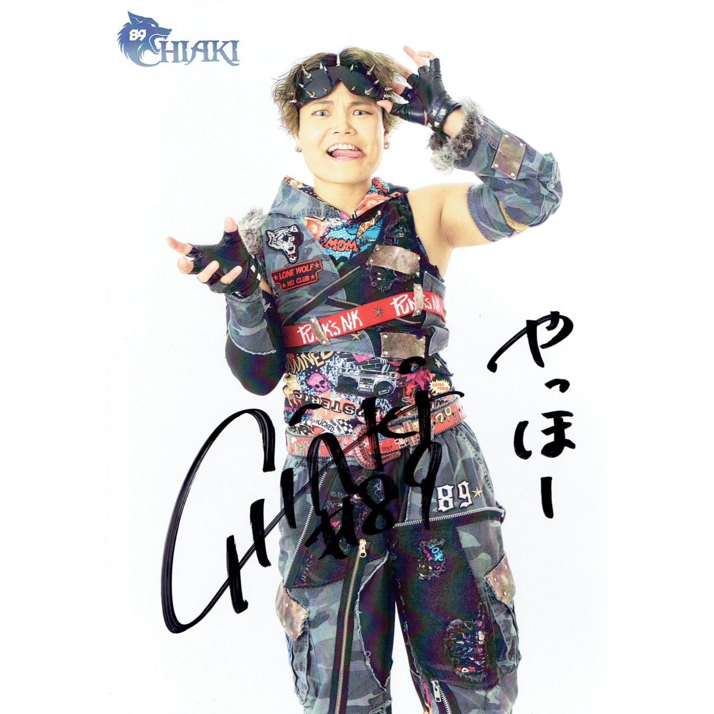 CHIAKI #89 マリーゴールド ポートレート 直筆サイン入り コスチューム