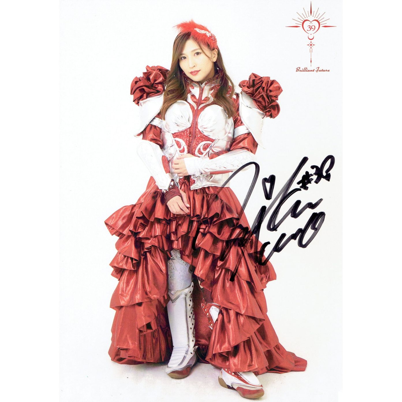 青野未来 #39 マリーゴールド ポートレート 直筆サイン入り