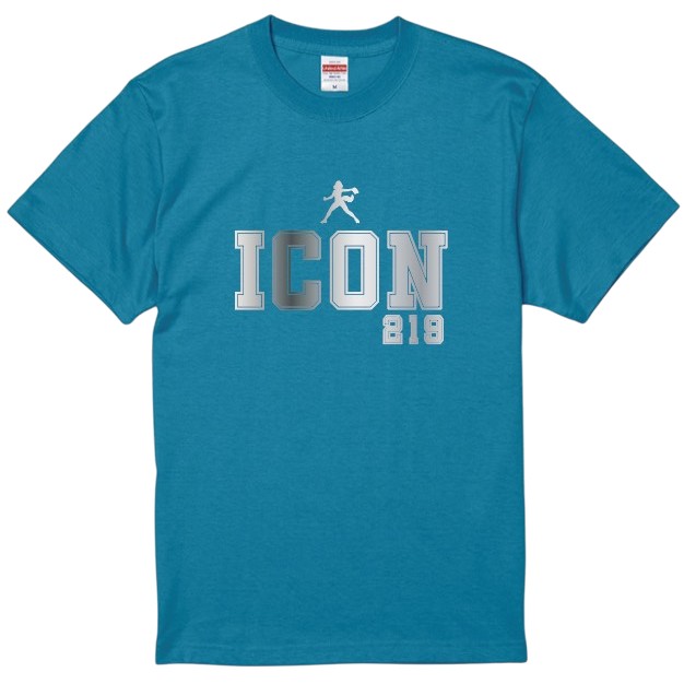 岩谷麻優 Icon 219 Tシャツ 水色 (M) | Tシャツ | ビッグブルー BIG BLUE