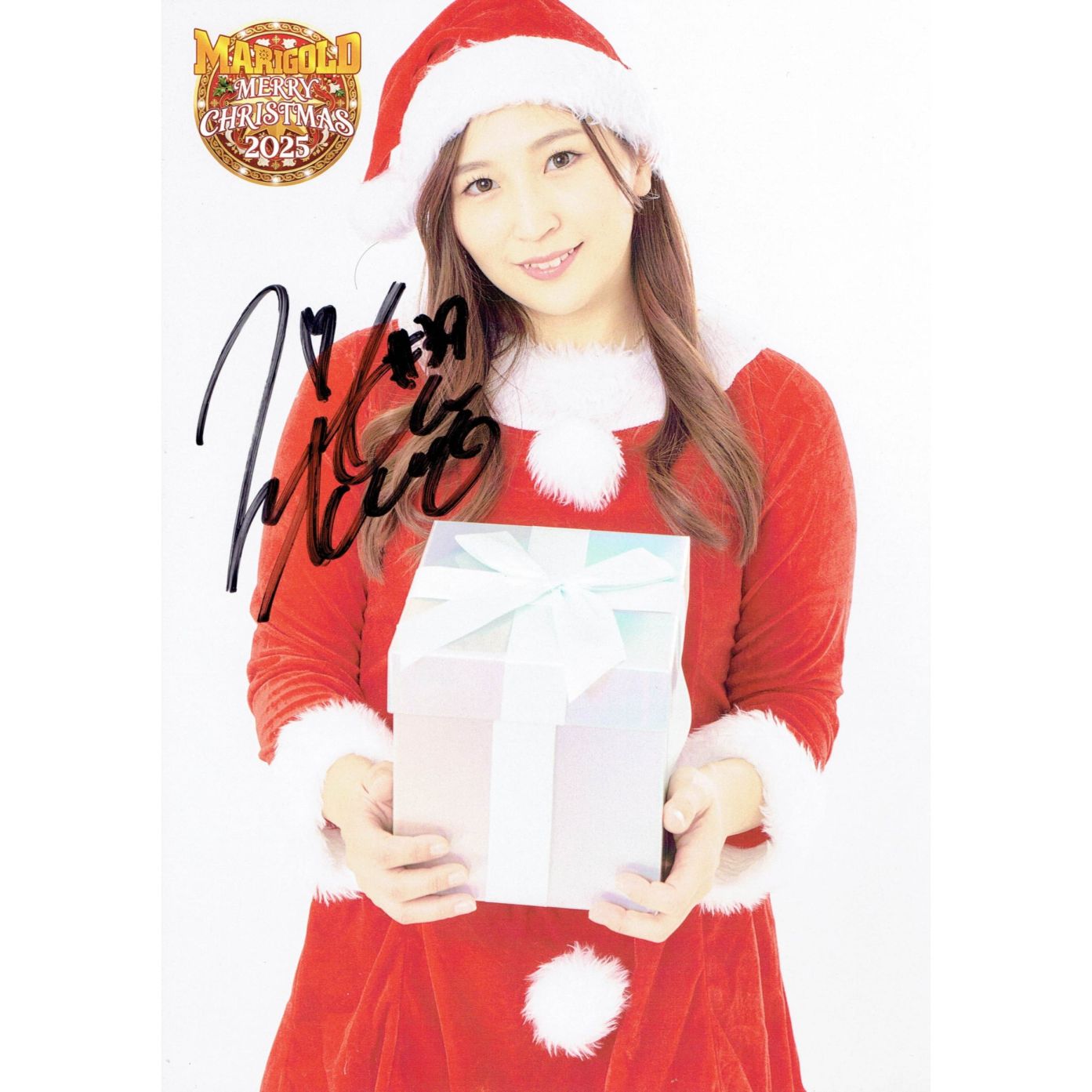 青野未来 #39 マリーゴールド ポートレート 直筆サイン入り 2025