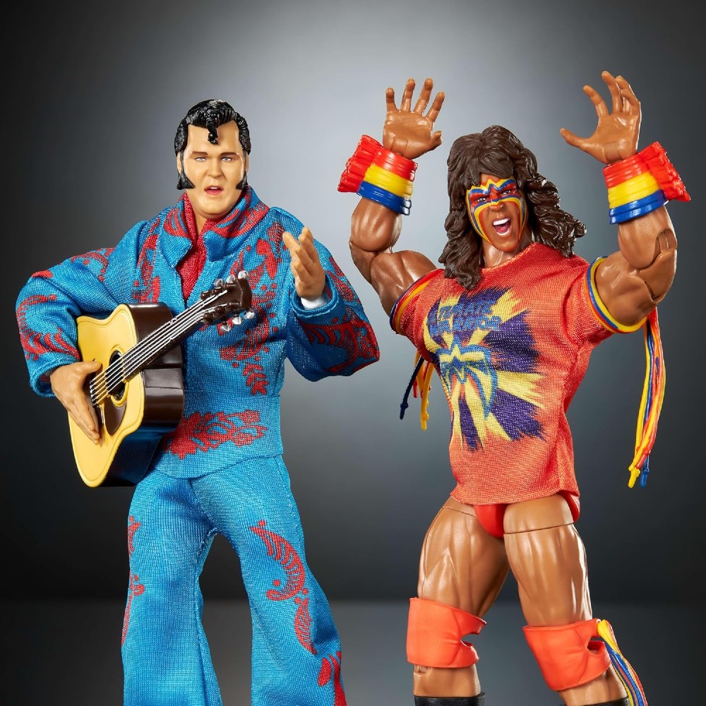 ホンキー・トンク・マン & アルティメット・ウォリアー WWE フィギュア