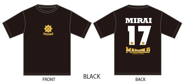 非売品】マリーゴールドMIRAI 魂の申し子Tシャツ 宮古初凱旋応援グッズ