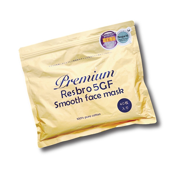 レスブロ5GFスムース フェイスマスク 40枚の通販｜美セラ