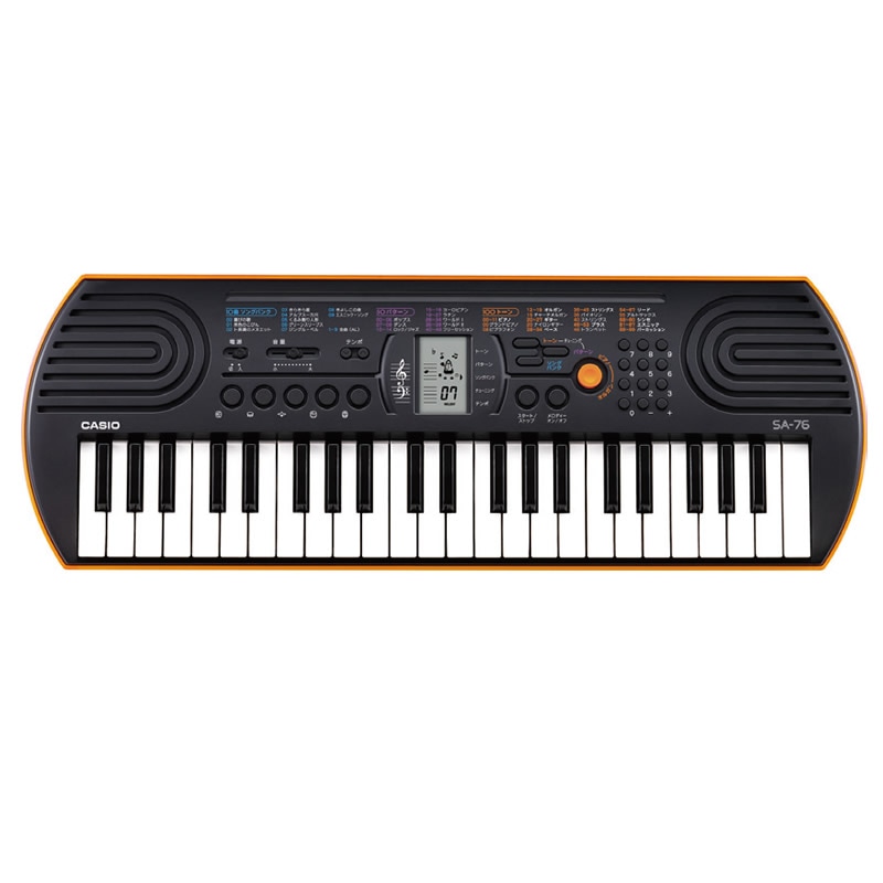 8472-1351）カシオ ミニキーボード SA-76 | 特別支援教育教材,音楽を