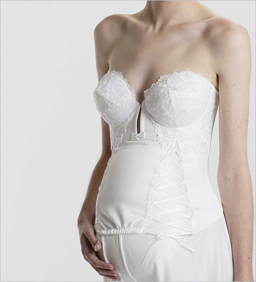 マタニティビスチェ マタニティウェディングを挙げられる花嫁様へ