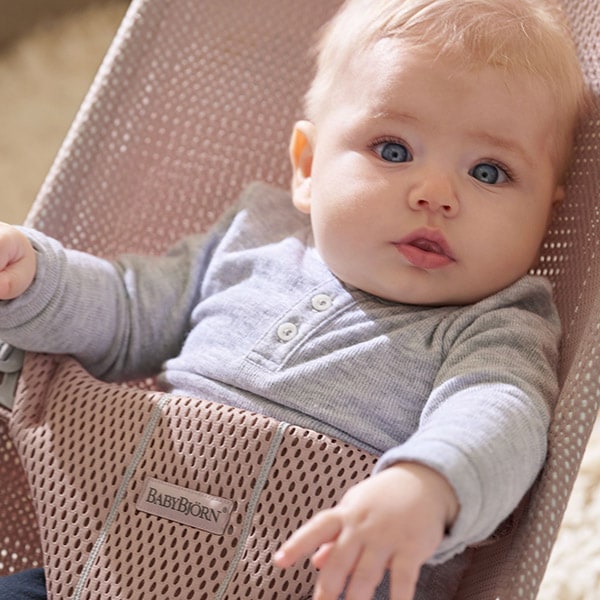 ベビービョルン｜バウンサー｜ブリス Air / ダスティピンク ｜ブリベビ通販