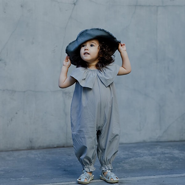 MARLMARL マールマール プレイウェア ポフ 80cm / クレイ ｜ ブリベビ