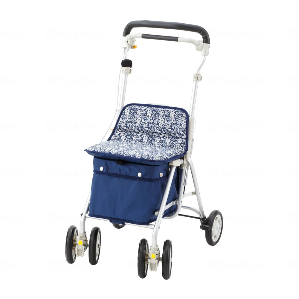 ヘルスバッグ ライトミニM 紺 ｜ シルバーカー・歩行器,シルバーカー