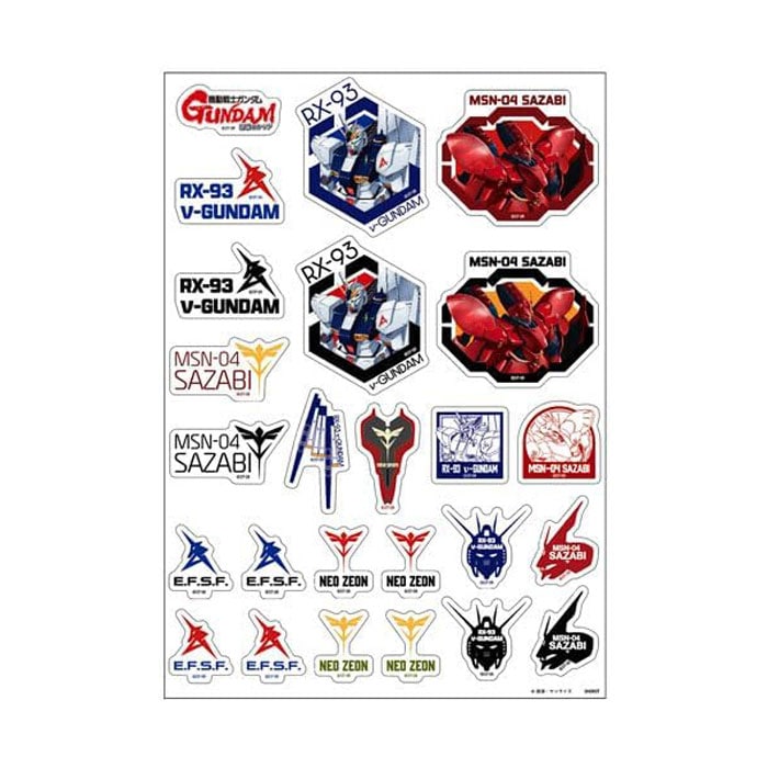 機動戦士ガンダム 貼って剥がせるステッカー GS10 逆襲のシャア