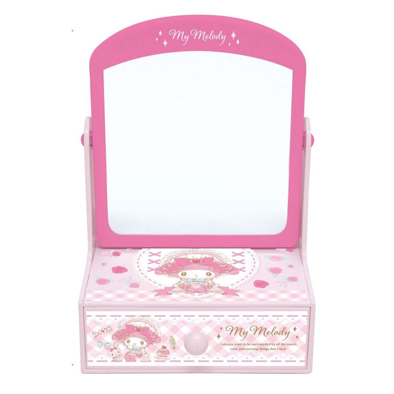 マイメロディ ミニドレッサー 小物入れ 化粧台 オシャレ コスメ