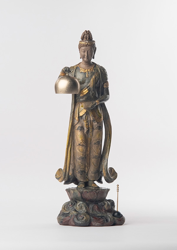 仏像】音声菩薩 天上の響き 喜多敏勝原型 | 日本の手技,高岡銅器の仏像