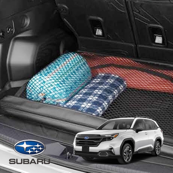 USスバル純正 カーゴネット ラゲッジネット トランクネット ファスナー