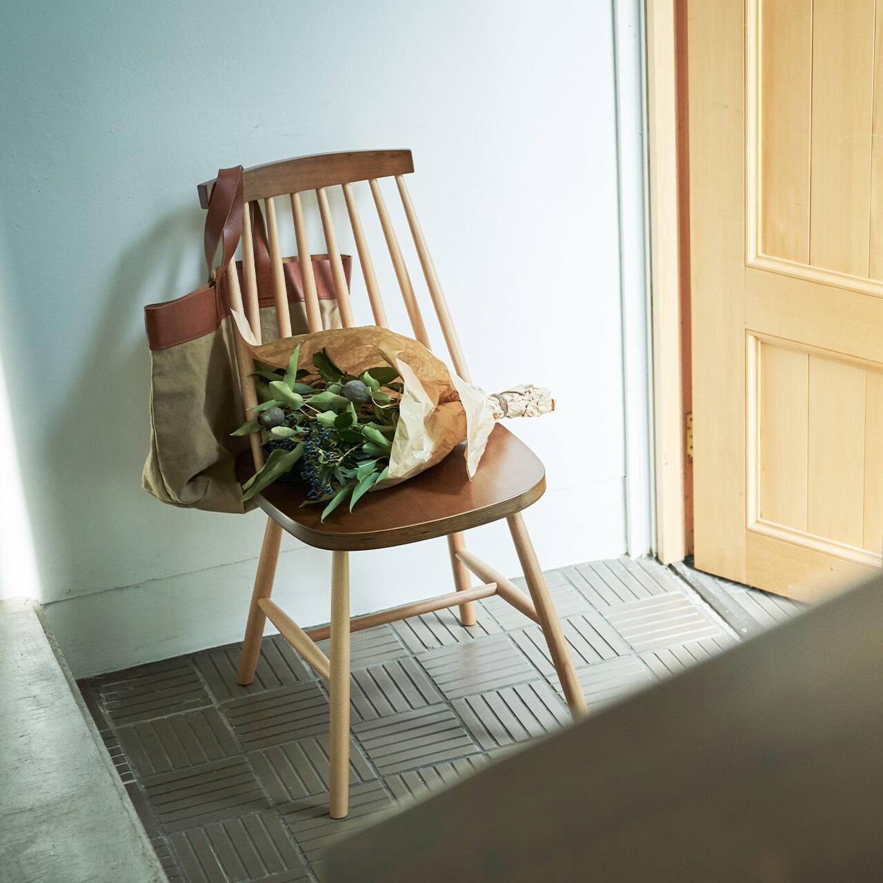 ウィンザーチェア】 天然木 デザインチェア｜ベッド・マットレス