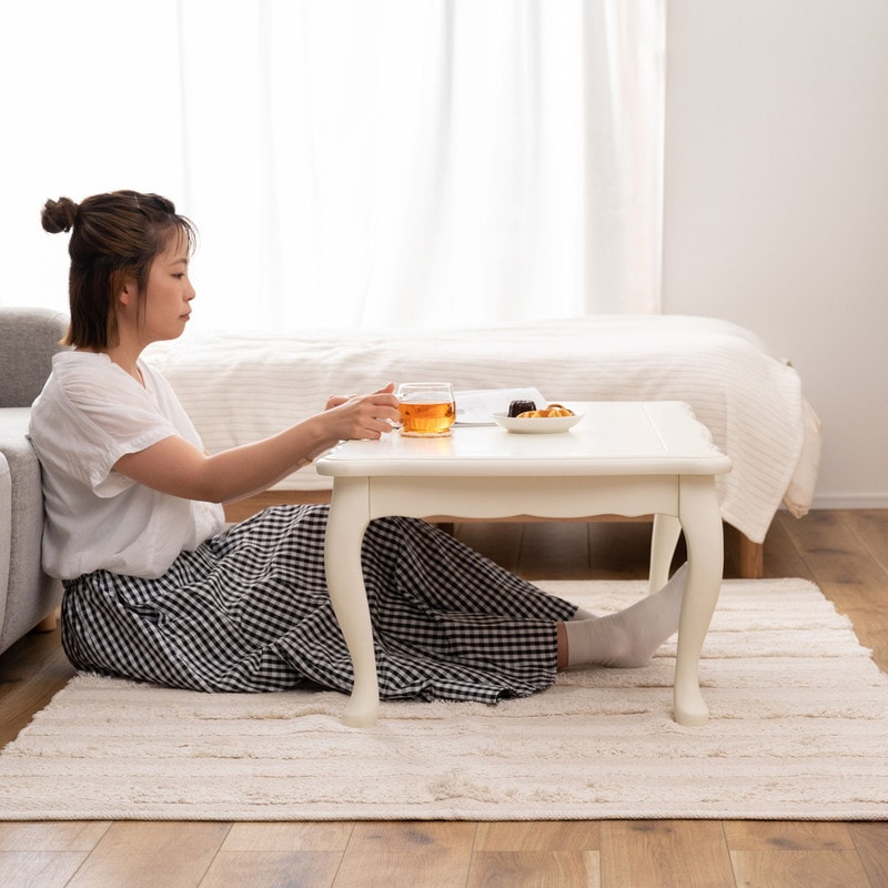 正方形】こたつテーブル 猫脚 正方形｜ベッド・マットレス・インテリア