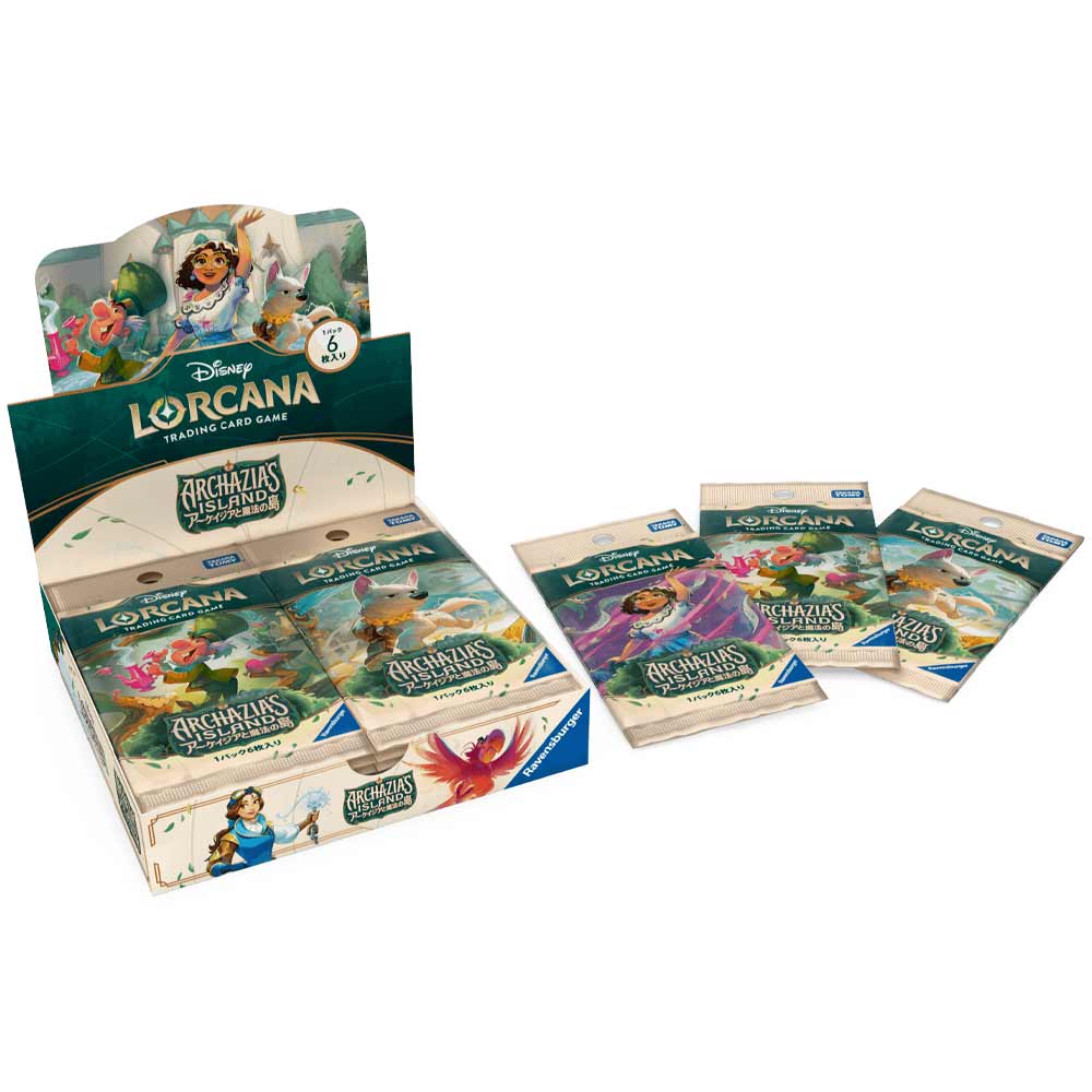 ブースターパック アーケイジアと魔法の島 BOX【ディズニー・ロルカナ