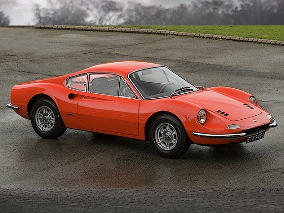 1/18 フェラーリー ディーノ オレンジ Ferrari Dino 246 GT orange