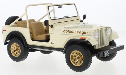 1/18 ジープ ゴールデンイーグル MCG Jeep CJ-7 Golden Eagle beige