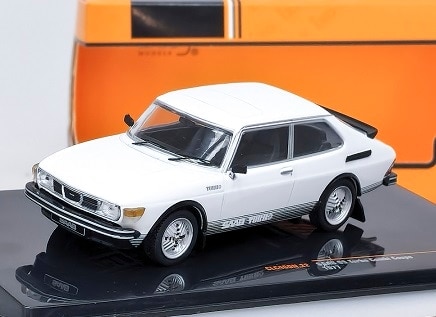 1/43 サーブ 白 ホワイト ターボ IXO Saab 99 Turbo station wagon