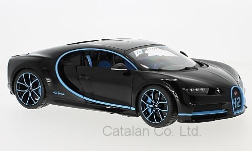 1/18 ブガッティ シロン Bugatti Chiron ブラック 黒 Zero-400-Zero