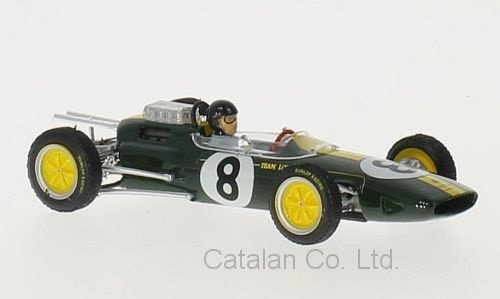 1/43 Lotus 25 1963 F1 チーム ロータス No.4 クラーク 梱包サイズ60