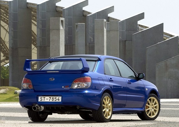 1/24 スバル インプレッサ ブルー 青 Subaru Impreza WRX STI blue