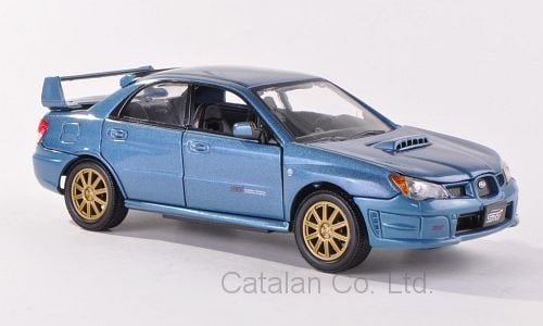 1/24 スバル インプレッサ メタリック ブルー 青 Subaru Impreza WRX