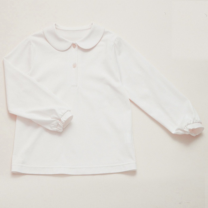 天竺長袖ブラウス 90 100 110 120 130cm(8193-2300) | フォーマル