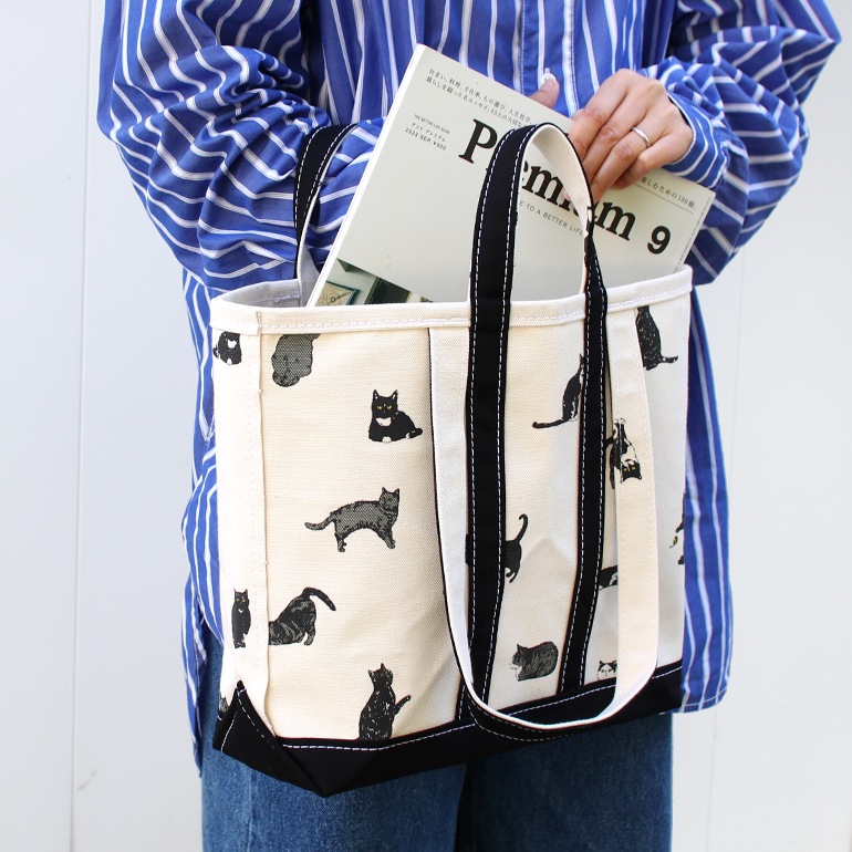 TEMBEA テンベア｜MARKET TOTE SMALL CAT/BLACK 通販｜DUPON35