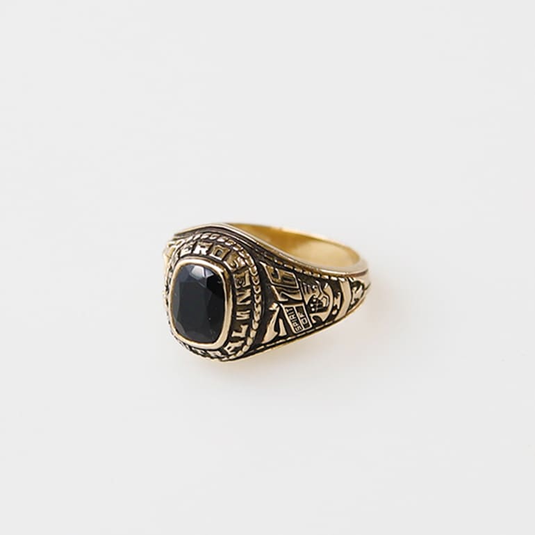 1976】10K ABERDEEN CENTRAL HIGH SCHOOL CLASS RING | VINTAGE | MATILDE