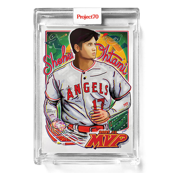 大谷翔平 #722 Topps Project70 Card Shohei Ohtani by Efdot 12/16