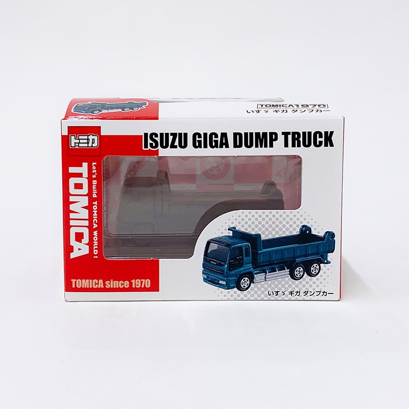 完売】トミカ立体チョコ いすゞ ギガ ダンプカー｜チョコレートスタジアム