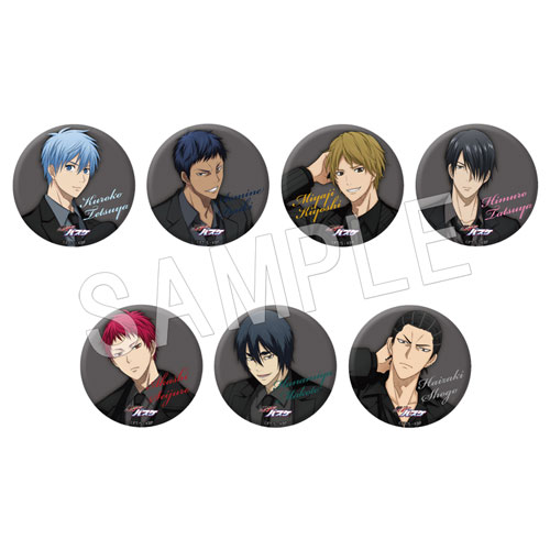 黒子のバスケ ふぉーちゅん☆缶バッジ JF2020ver.(pcs) | か行,黒子の