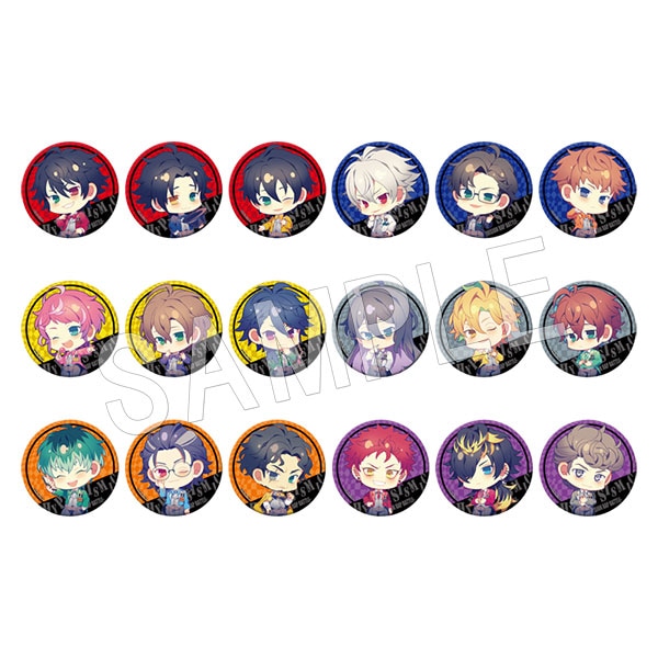 ヒプノシスマイク -Division Rap Battle- トレーディング缶バッジ(pcs