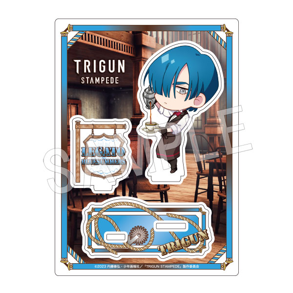 予約】TRIGUN STAMPEDE アクリルフィギュアスタンド SALOON Ver