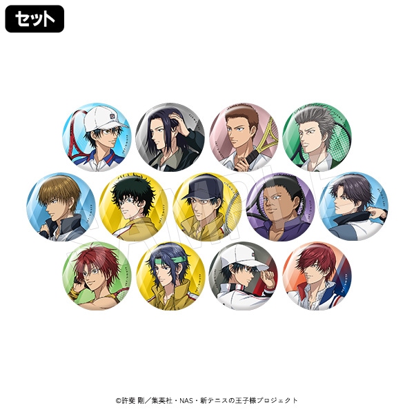 一般予約】新テニスの王子様 トレーディンググリッター缶バッジ『VS