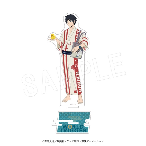 予約】ワールドトリガー アクリルスタンド 湯上り浴衣ver. 隠岐孝二