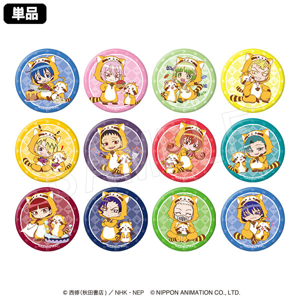 3月発送】魔入りました！入間くん×ラスカル トレーディング缶バッジ