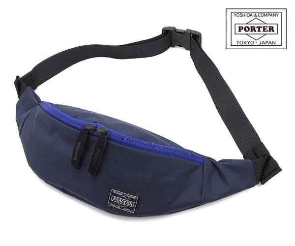 ポーター ムース ウエストバッグ(S) 751-18182 （カラー：ネイビー