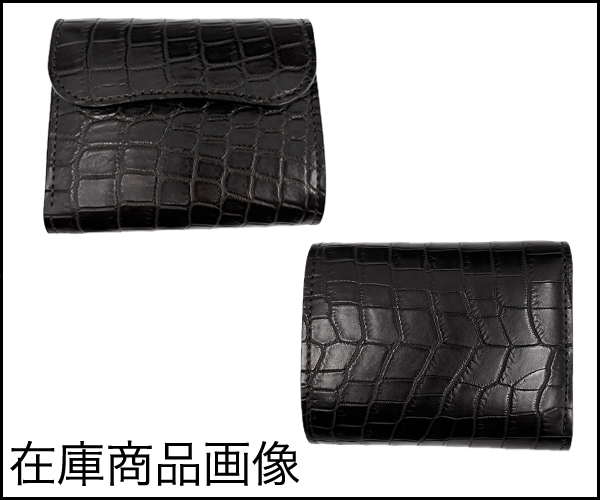 選べるノベルティ付】 ワイルドスワンズ クロコダイル イーノ 3つ折り