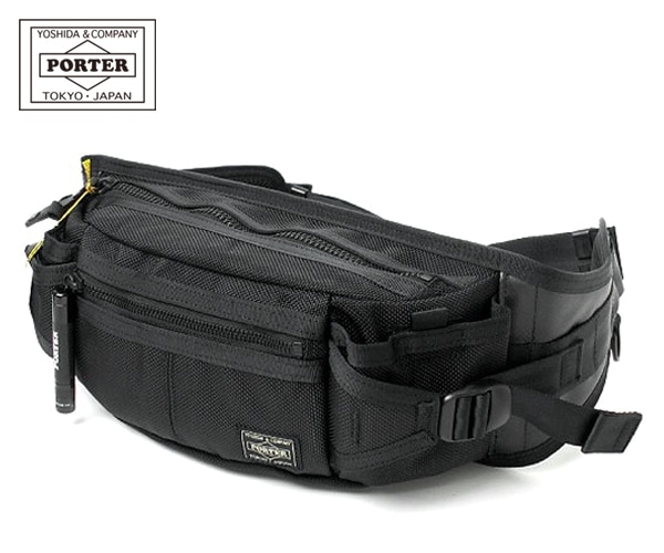 ポーター ヒート ウエストバッグ 703-06979 （カラー：ブラック
