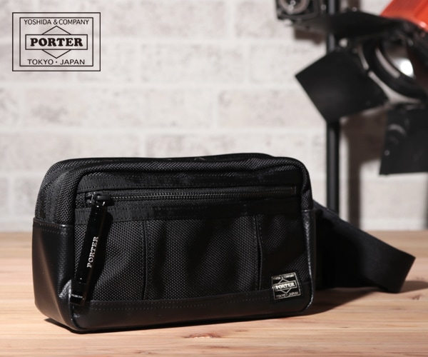ポーター ヒート ウエストバッグ 703-07972 （カラー：ブラック