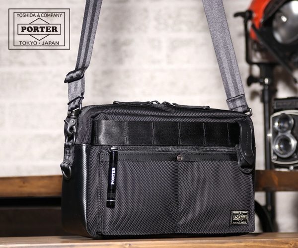 ポーター ヒート ショルダーバッグ 703-07970 （カラー：ブラック