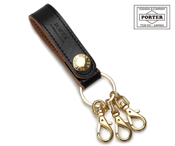 ポーター フィルム キーホルダー 187-01355 （カラー：ブラック