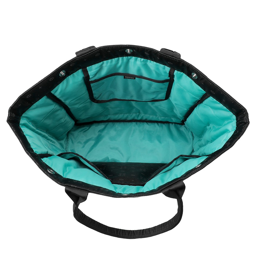 POTR モノグラム トートバッグ 998-05481 （カラー：ブラック） | ピー