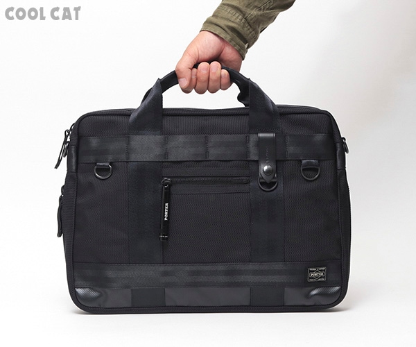 ポーター ヒート 2WAYブリーフケース 703-07882 （カラー：ブラック