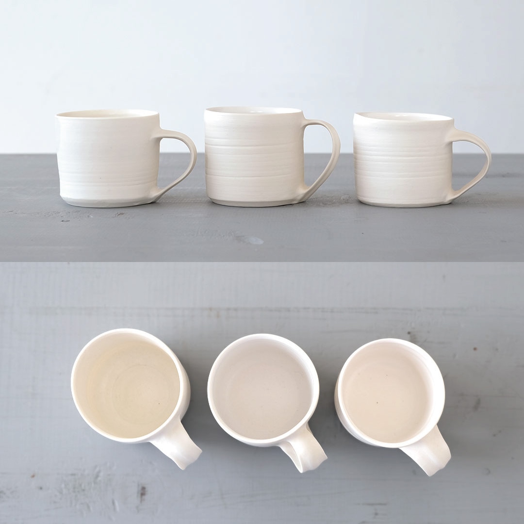 白磁カップ＆ソーサー/ミニ | 藤原ヒロミツ | 糸島くらし×ここのき