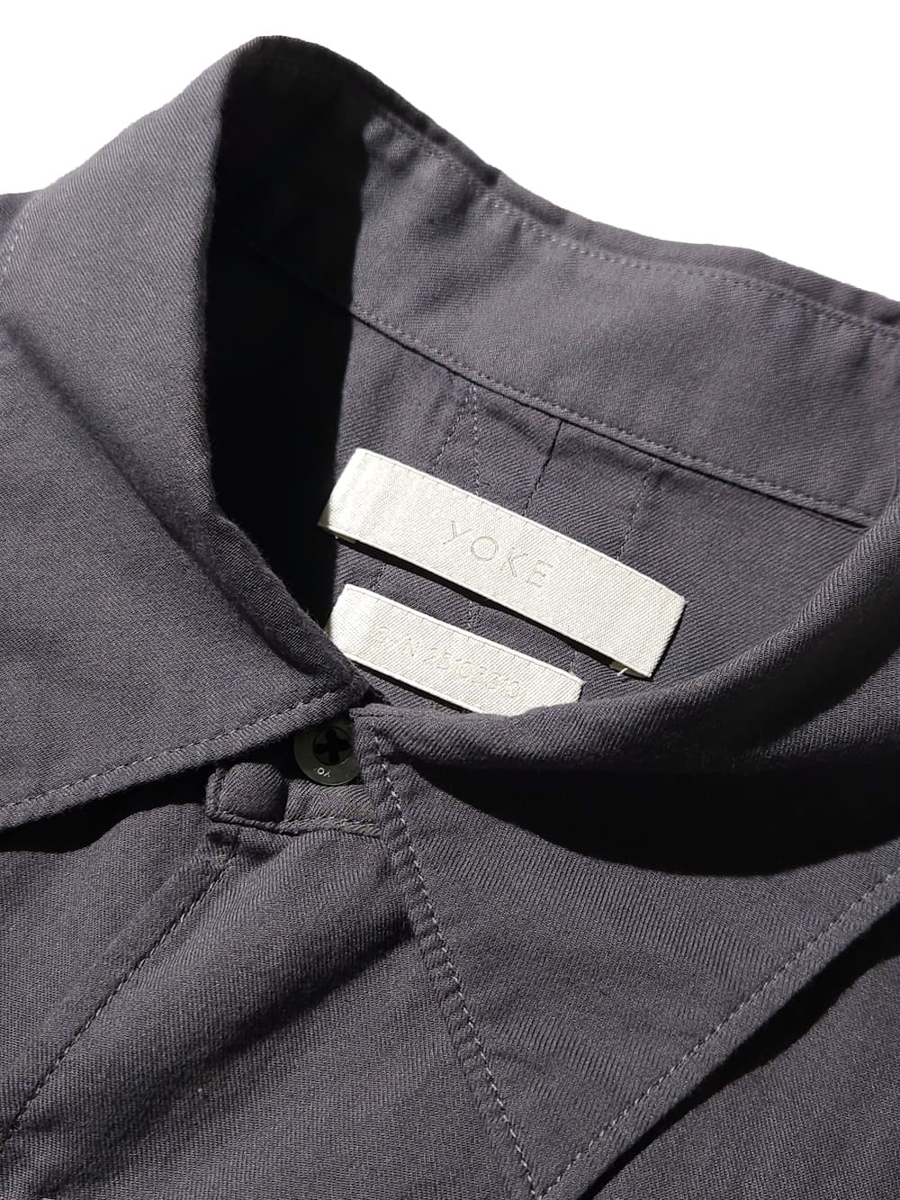 YOKE(ヨーク) GARMENT DYED COTTON SILK TWILL SHIRT - COLDBECK