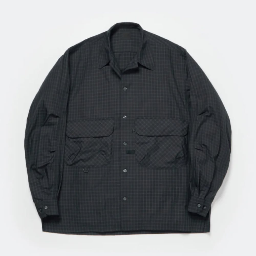 DAIWA PIER39(ダイワピア39) TECH SPORTS OPEN COLLAR SHIRT L/S PLAID
