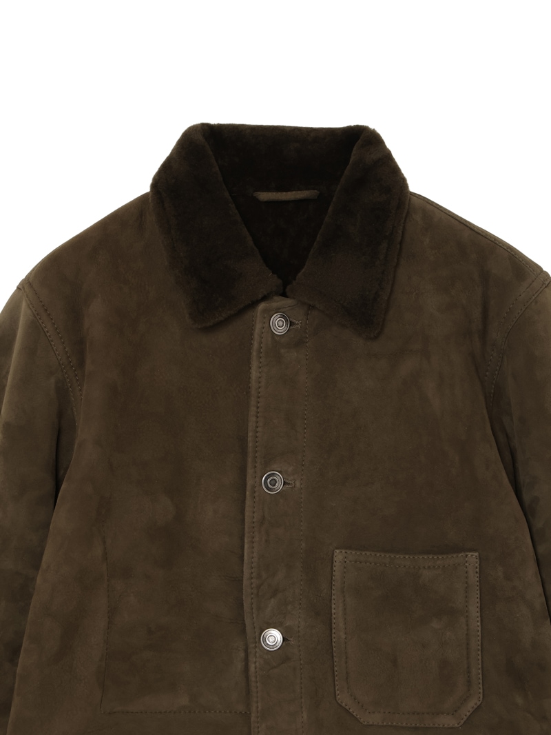 GIORGIO BRATO】メンズ ムートン ジャケット スカル |lucien pellat