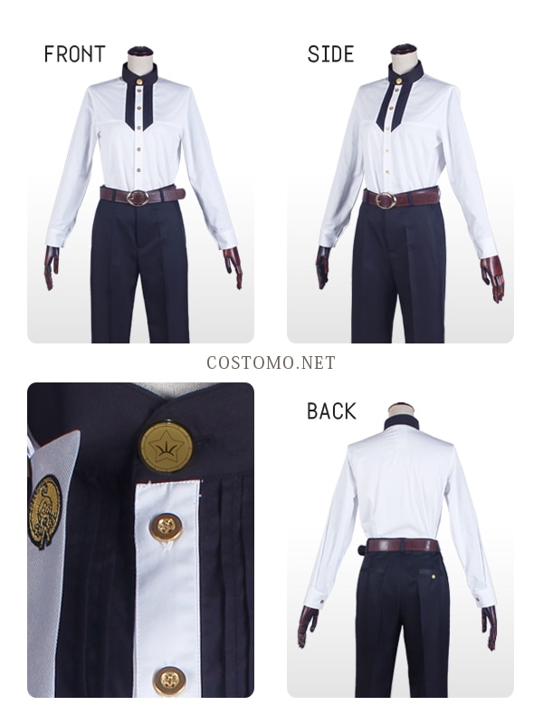 送料無料】※改訂版【2】※ とうらぶ風 黒×金×白 膝